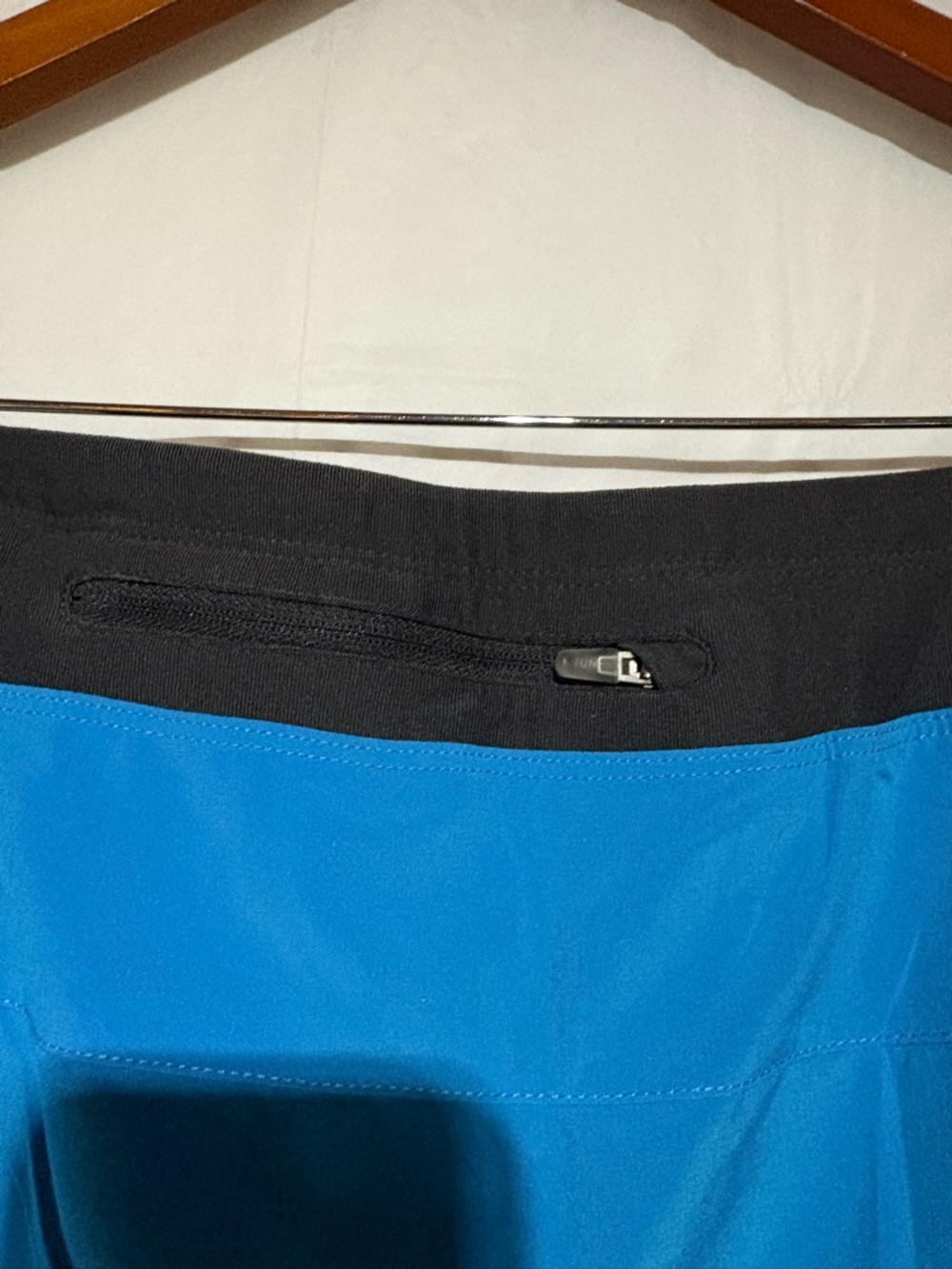 Nike Blue Athletic Skort with Black Waistband - Picture 7 of 9